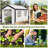 Outdoor Walk-In Greenhouse with Roll-Up Windows and Zippered Doors for Garden Patio Plant Growing-120642225