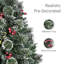 Arbre de Noël pin 3 'pré-éclairé