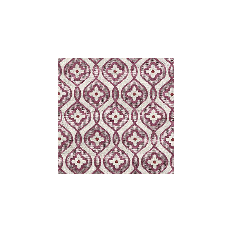 Tissu fitzgerald Classics, Prune / rouge