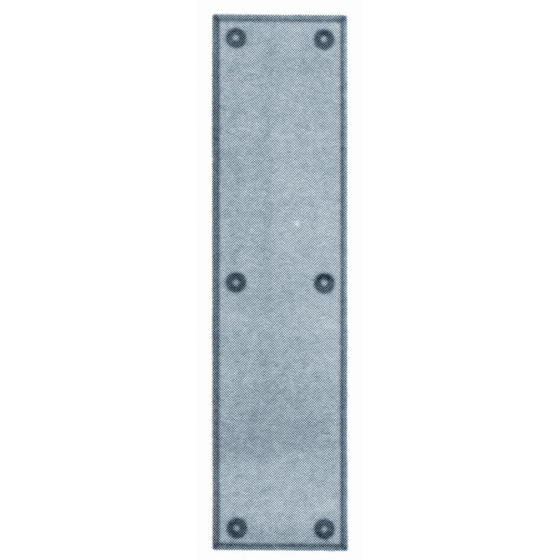 Standard Push Plate, Satin Black