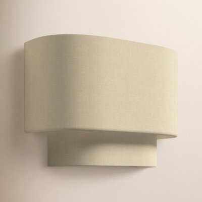 Kiyo Single Light Steel Dimmable Flush Mounted Sconce