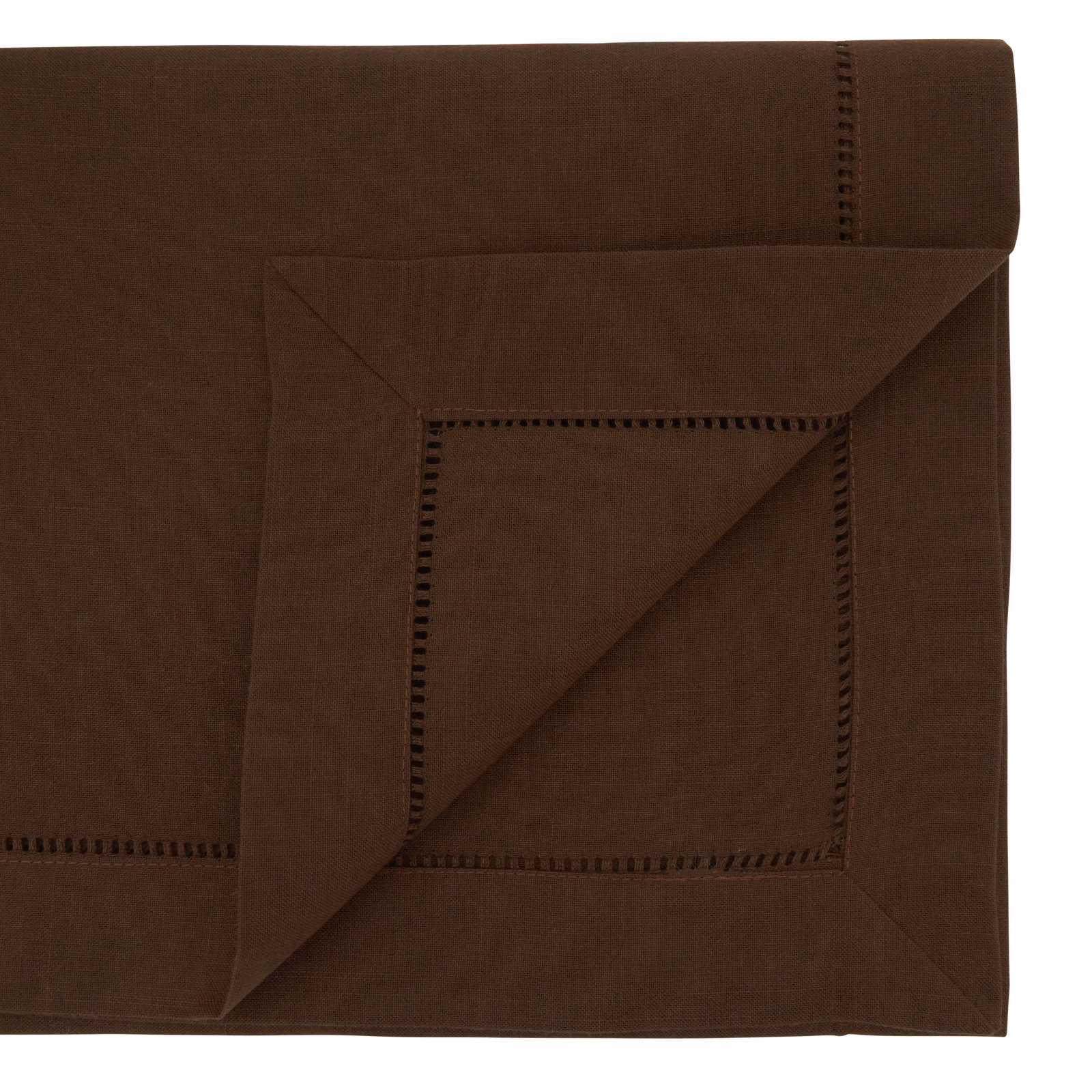 Emmeline Table Runner, 120" L x 16" W, Brown