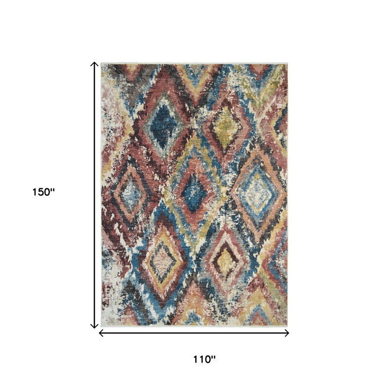 Tapis Klenk, Rectangle 9 pi 2 po x 12 pi 6 po