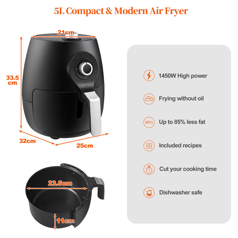 Belfry Kitchen 5L Air Fryer