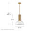 Luminaire suspendu 1 lumière Ombra-1538520211