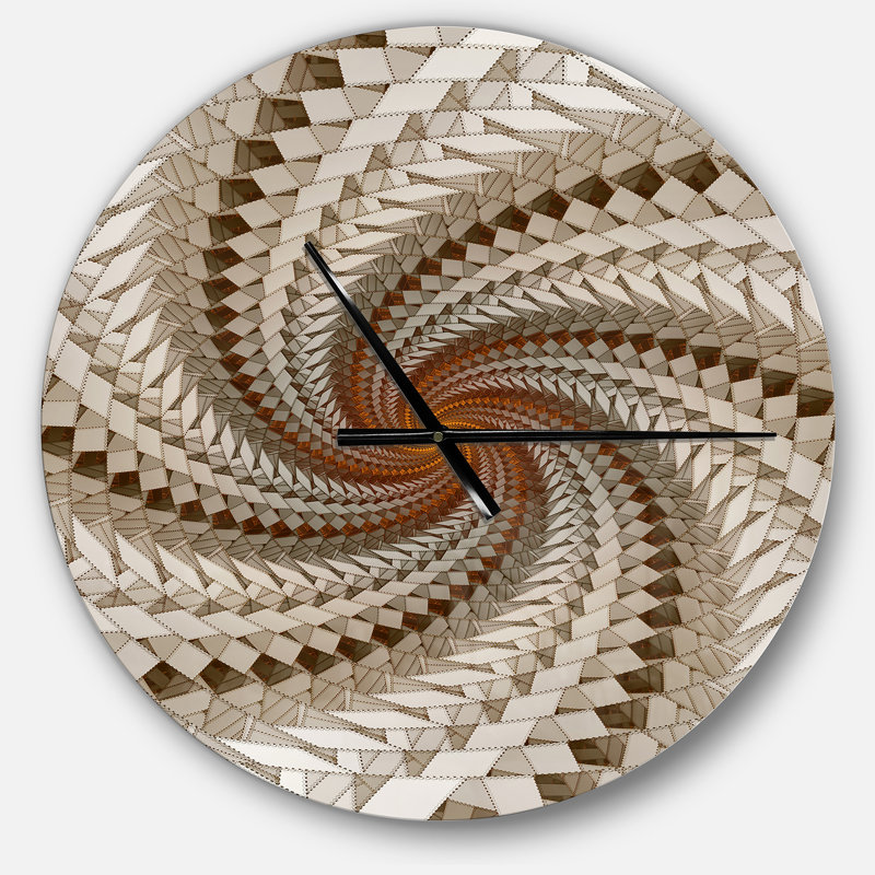 Horloge murale blanche, Grand