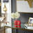 Embla Stoneware Ceramic Jar with Lid and Glam Polished Dot Embellishments for Decorative Display-25312627-25312630