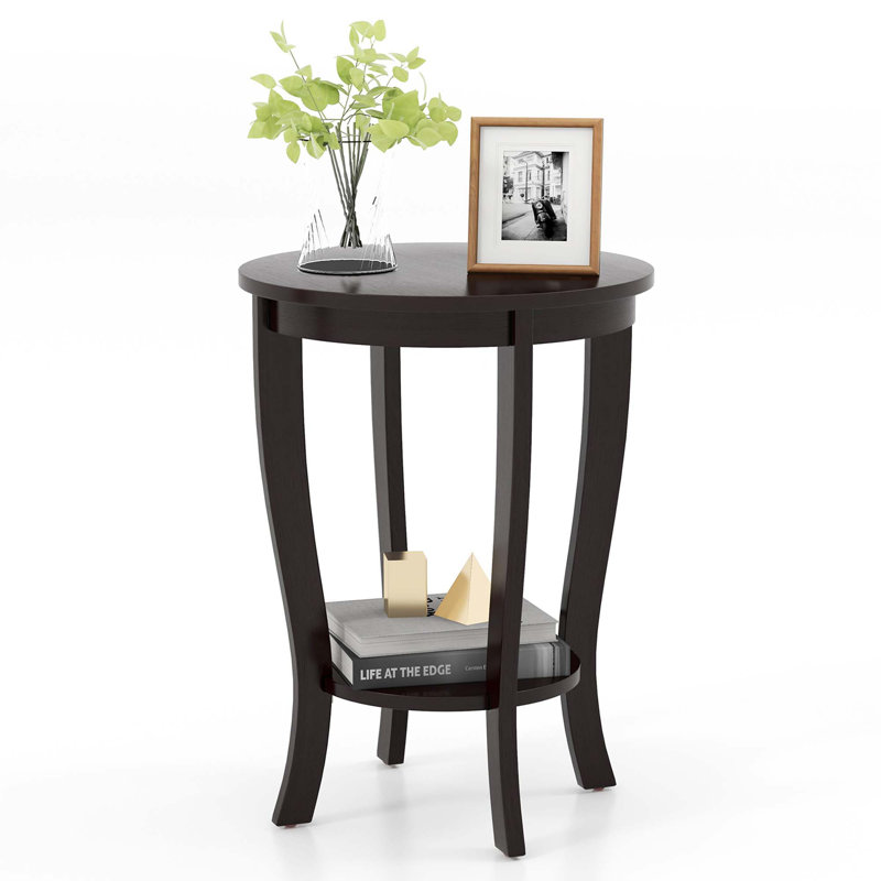 Lediana End Table, Espresso