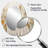 Beige Botanical Impressions II - Abstract Oval Decorative Mirror On Metal-26208879