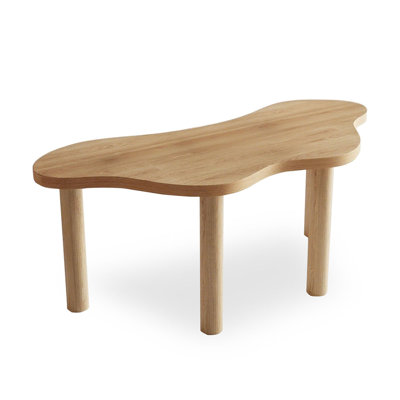 Bureau en bois massif brun Freeform