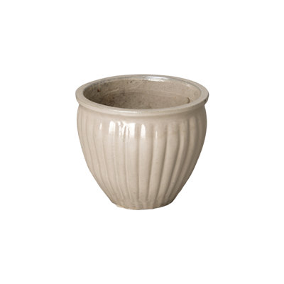 Som Round Ceramic Planter