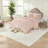 Premium Cotton Bedding Sets, Blush Chenille Medallion, All-season Comfort