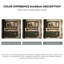 Meuble-lavabo mural en bois d'hévéa massif vert avec miroir intelligent-1351844700