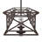Langwood 6 Light Linear Chandelier-63573978
