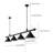 Ceti - Light Matte Black Pool Table Lights Pendant-187056410-187056411
