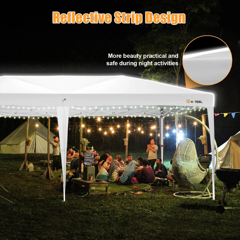 236'' W x 118'' D Metal Canopy, White