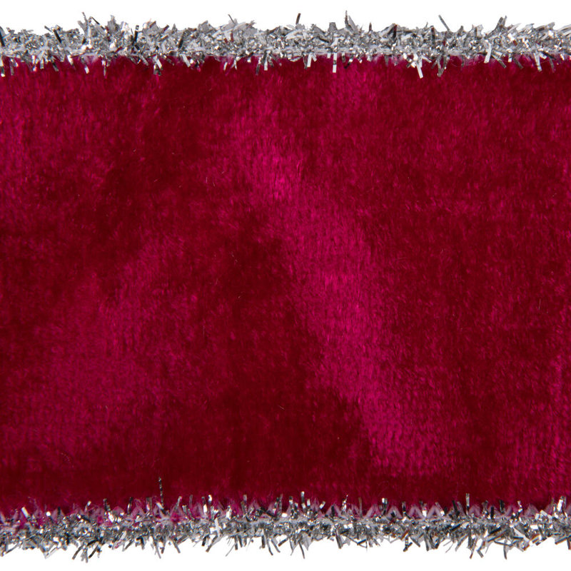 Ruban de Noël, H 2,5 po x l 180 po x P 2,5 po, Marron