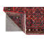 Tapis de couloir oriental tribal rouge unique 3 x 10 One-of-a-Kind