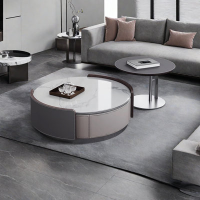 Table basse ronde