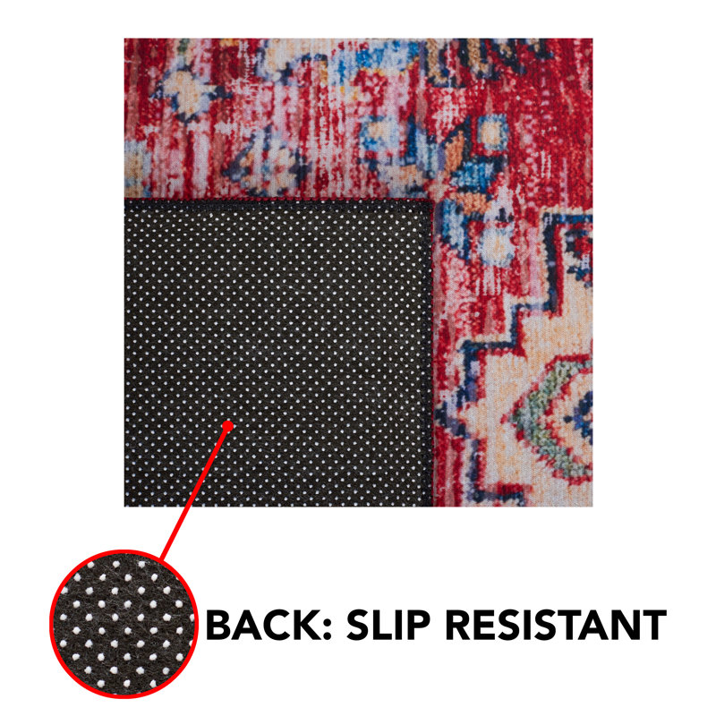 Tucson Performance Machine Washable Oriental Rug, Rectangle 9' x 12'
