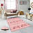 Stylish Woven Carpet, 5.6 x 7.5 Feet, 100% Polyester, 0.3 in Pile Height | Antibacterial, Non-Slip PVC Felt Dot Underside, Machine Washable | 3D Digital Printing, Durable & Easy to Maintain - Perfect for Any Room-1533648817