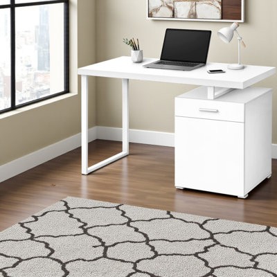 Bureau d'ordinateur 1 tiroir Alena
