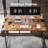 Tunnis Writing Desk with Monitor Stand-1587912471-1587912470