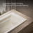 Archer Drop-in Bath with Bask Heated Surface and Reversible Drain-14674500