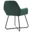 Chaise rembourrée avec pieds en métal pour le salon-1937039200
