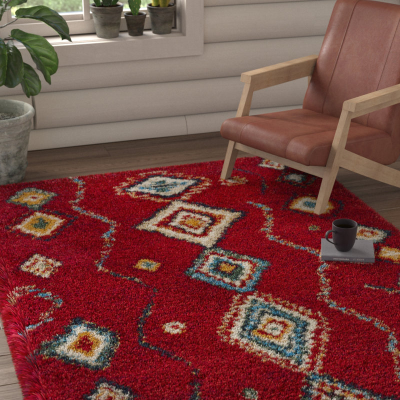Nomadic Red Rug, Rectangle 120 x 170cm