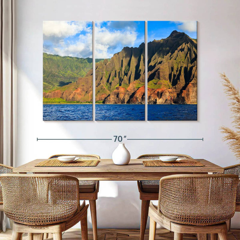 Gillard Na Pali Coast Mountains, H 42 po x l 65 po