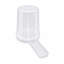 Distributeur automatique de nourriture pour bébé poussins, 6,69 x 3,94 x 3,54 po, blanc
