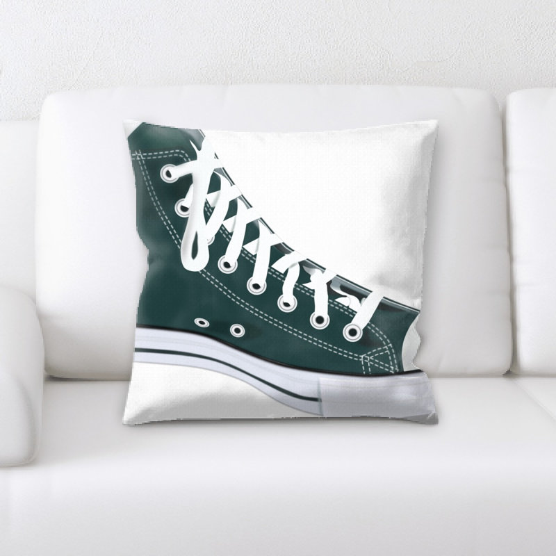 Coussin à jeté chucks
