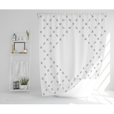 Nevaehlynn Polyester Shower Curtain Set
