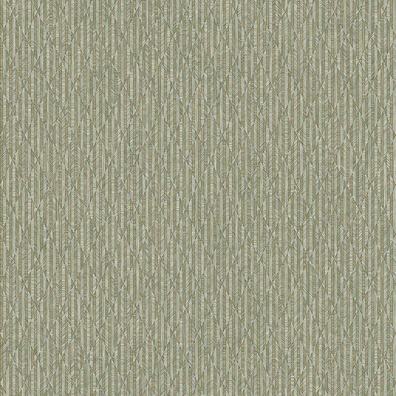 Papier peint moderne à losanges, Vert