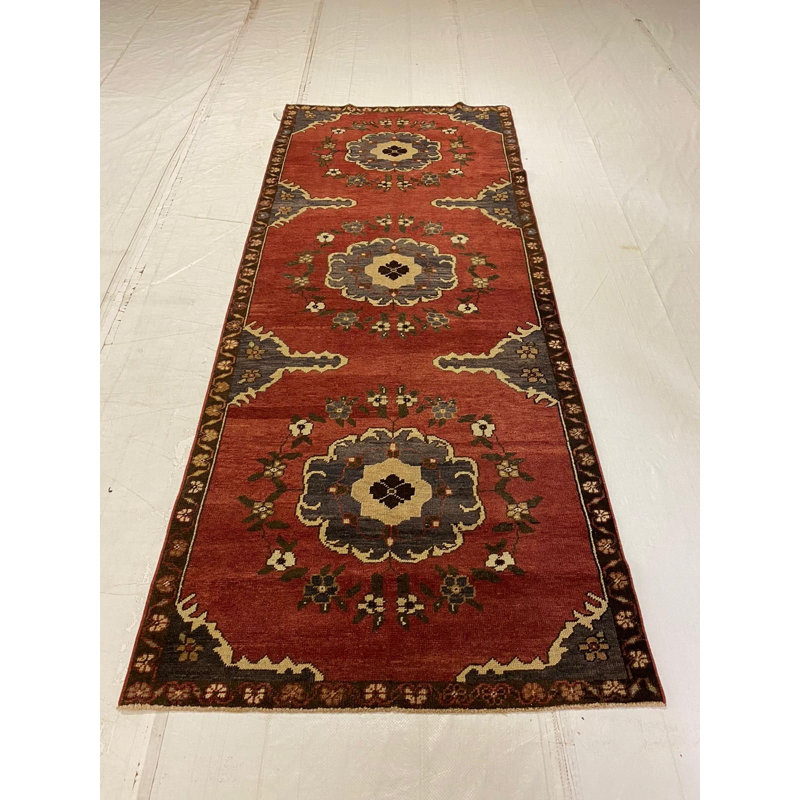 Tapis de couloir tribal Bhavith 4 x 9 Anatolian