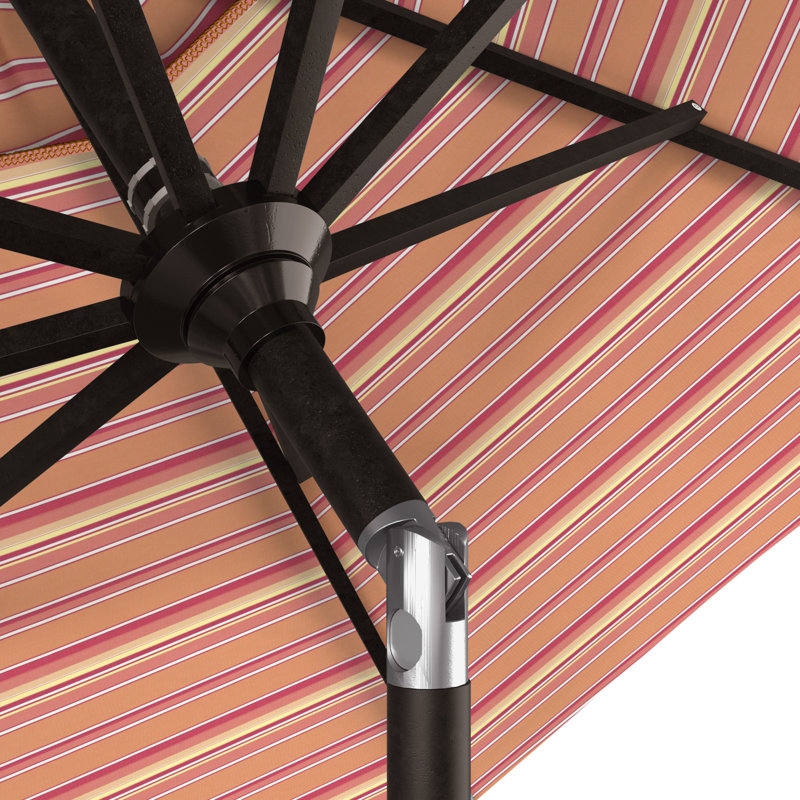 Parasol 108 po Market Sunbrella, Sunbrella® mangue rayé Dolce