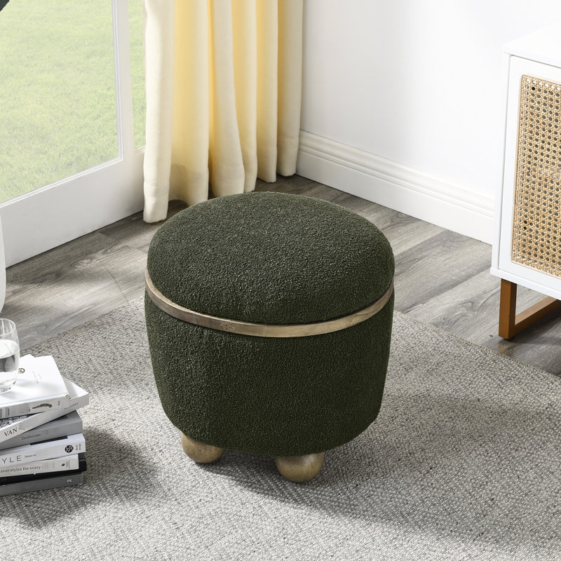 Tabouret de rangement Dark Living - Douce et confortable chambre à coucher d'apparence élégante