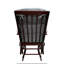 Chaise chaleureuse et accueillante en microfibre grise