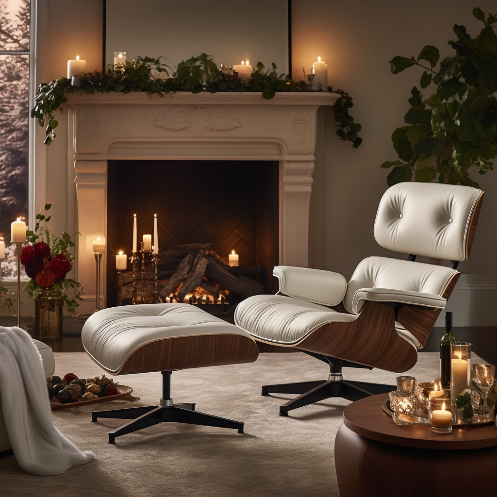 George Oliver Madaras Swivel Top Grain Leather Chaise Lounge Chair ...