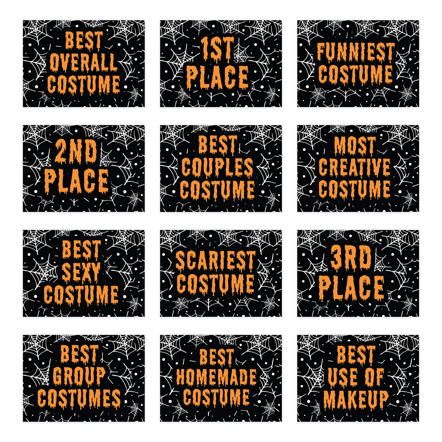 Koyal Wholesale Paper Halloween Thank You Cards for 12 Guests | Wayfair