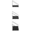 6 -Piece Steel Floating Shelf
