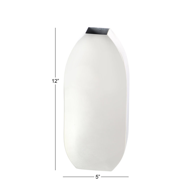 Madeley Metal Table Vase, 12" H x 5" W x 2" D