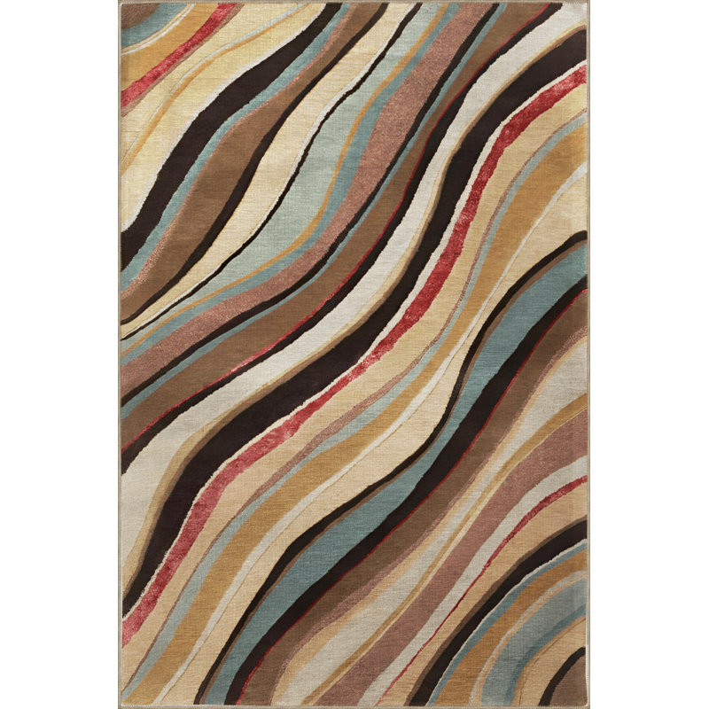 Tapis rectangulaire Bilicki, Rectangle 3 pi 4 po x 5 pi