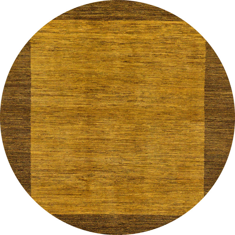 Abstract Indoor Rug, Round 6'