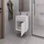 Lavabo pour salle de bain Sutcliffe, blanc-1939775309