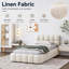 Upholstered Double Bed with Unique Mattress Design-1217427849-1219028958
