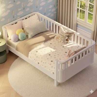 Lit plateforme en bois pour enfants