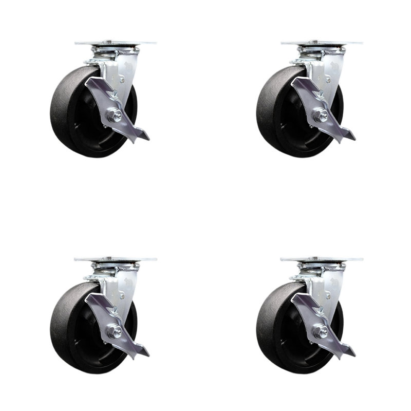 Roulettes pivotantes