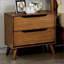Table de chevet 2 tiroirs Mid-Century-366690460